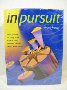 New Sealed Box~In Pursuit~ Board Game by Trival Pursuit~ 2001~Teamwork - Bild 1 von 7
