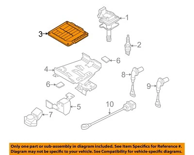 Б/у модуль управления двигателем (ECM) подходит: 2008 Volkswagen кролик электронный контроль - Изображение 1 из 4