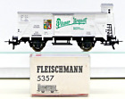 FLEISCHMANN H0 Nr. 5357K ged. Güterwagen der DR "Pilsner Urquell" mit Bhs (G102)