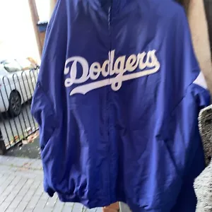 Giacca Baseball Los Angeles Dodgers Vintage Majestic Collezione Autentica XL - Foto 1 di 12