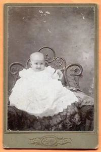 Osage IA, Portrait of a Baby, by Bartell, circa 1890s - Picture 1 of 2