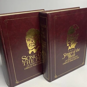 Singer of the Bush & Song of the Pen AB 'Banjo' Paterson Complete Works 2x Books - Picture 1 of 24