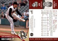 Ron Flores 2004 MultiAd Pacific Coast League All Stars #10 Card *AutographDen*