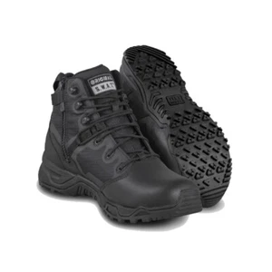 Original SWAT 176301 Alpha Fury 6" Polishable Toe Side-Zip Black Boots - Picture 1 of 1