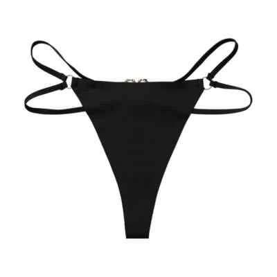 Sexy Women G String Briefs Ice Silk Panties Girls Underwear Thong Underpants - Image 1 of 4
