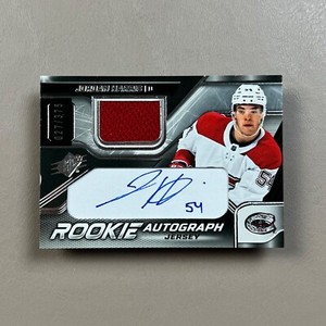 2022-23 Upper Deck SPx JORDAN HARRIS RC Rookie Auto Jersey #027/375 Canadiens D