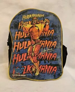 Zaino Hulkamania Hulk Hogan vintage 1991 WWF World Wrestling Federation - Foto 1 di 11