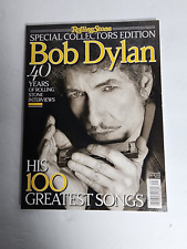 Rolling Stone Special Collectors Edition Bob Dylan His 100 Greatest Songs 2013