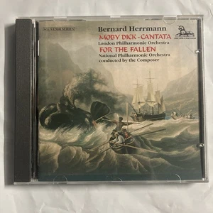 UNICORN Bernard Herrmann MOBY DICK/FOR THE FALLEN (CD, 1993, UK) UKCD-2061 EX - Picture 1 of 3