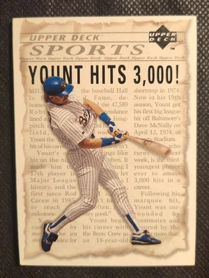 Upper Deck 1992, SP5, George Brett/Robin Yount ¡Hits 3000! Foto 1 de 2
