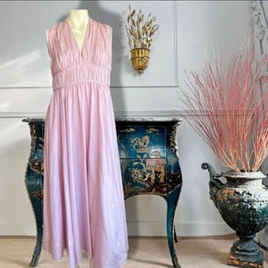 Vintage Dress, Summer Y2k Fairycore Grecian Style Lavender Pink - Picture 1 of 9