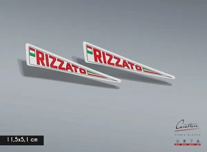 COPPIA LOGHI RIZZATO per scooter CALIFFONE - 11,5 cm - Imagen 1 de 1