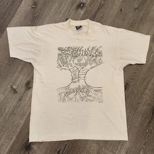 Vintage Single Stitch 1994 Healing Generation Native-American Tree Shirt USA - Picture 1 of 14