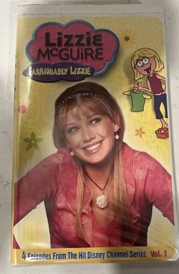 Lizzie McGuire - Fashionably Lizzie [TV Series, Vol. 1] VHS Tape Hilary Duff ￼ Foto 1 de 4