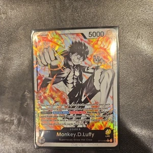 Monkey.D.Luffy Leader Alt-Art - ST13-003 - One Piece Ultra Deck Three Brothers - Picture 1 of 2