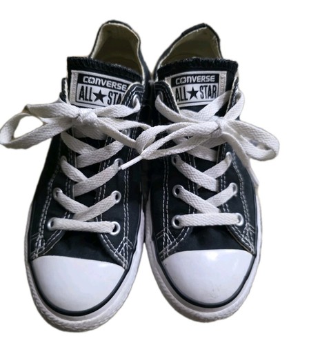 Scarpe basse Converse All Star Chuck Taylor nere giovani taglia 3 anni 3J235