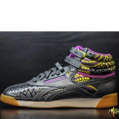 Alicia Keys x Reebok Freestyle Hi Womens Shoes Sneakers Size 8 Classic Purple - Image 1 of 4