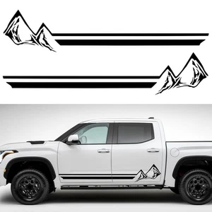 1 Pair 65'' Mountains Stickers Decal for Car Body Door Side Auto Snow Mountai... - Picture 1 of 7
