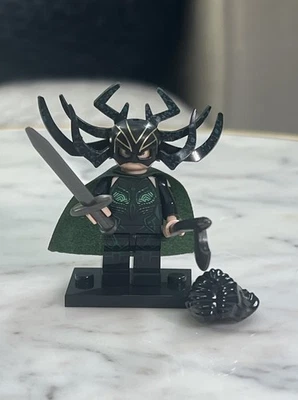 Lego Hela Asgardiana Diosa de la Muerte Personalizada Impresa Minifigura Thor Foto 1 de 4