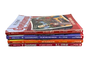 RL Stine Goosebumps Lot of 4 Paperback 4, 8, 17, & 26 - Picture 1 of 6