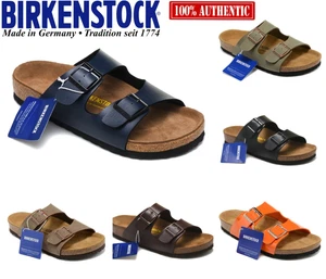 Birkenstock Arizona Birko-Flor Unisex Casual Sandals Regular EU Shoes Size 35-45