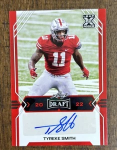 2022-23 Leaf Draft Football Tyreke Smith Rookie Auto - Seahawks Buckeyes BA-TS2 - Foto 1 di 2