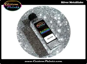 SILVER Metal Flake 2oz Small - Hex 004, Automotive Custom plasti dip, HotRod - Picture 1 of 1