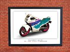 Honda CBR600 F Motorcycle A3 Size Poster on Photographic Paper