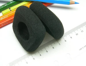 2 Ohrpolster aus Schaumstoff passt z.B. an Logitech Laptop Headset H555 - Bild 1 von 5
