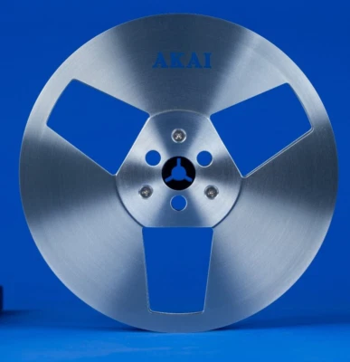 Grabadora de cinta de carrete a carrete de metal AKAI ATR-7M 7" con caja GX-747 646 GX77 Foto 1 de 3