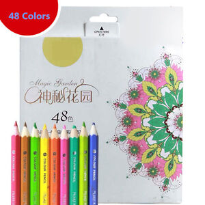 24/36/48 Colors Wooden Pencils Set Art Drawing Pencils Artist Drawing Sketching
