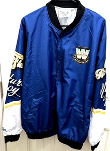 WWE WWF Legends Ric Flair Chalk Line Wrestling Wrestler Jacket XXL - Excellent - Picture 1 of 8