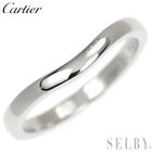 Cartier Pt950 Ring Ballerina Curve #5.5US 1st Week