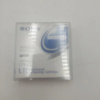 Sony LTO Ultrium Universal Cleaning Tape Cartridge 15-50 Cleanings LTX-CL - Image 1 of 2