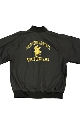 De Colección Años 80 Auburn South Central Square Bailando Bordado “Bill” Hecho en EE. UU. Talla XL Foto 1 de 4