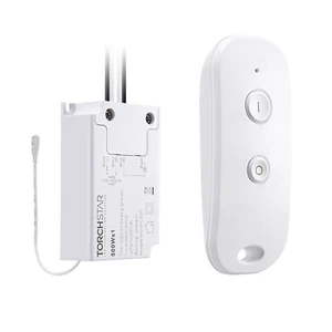 Wireless Remote Light On/Off Switch Kit (Switch and Receiver) for House Lighting - Picture 1 of 8