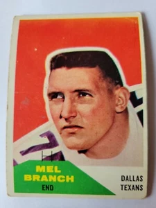 1960 Fleer #100 Mel Branch VG - Picture 1 of 2