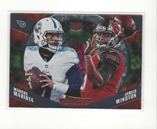 2017 Panini Vertex Nemeses #8 Jameis Winston/Marcus Mariota Buccaneers Titans