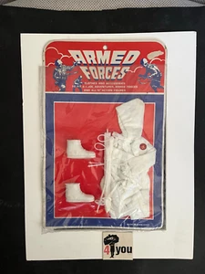MIB MOC ACTION TEAM FITS GI JOE AND ALL 12" PUNCHED SNOW SOLDIER DRESS WHITE - Picture 1 of 1
