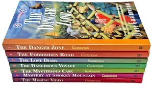Kids Reel Adventures 7 Book Lot By Dave Gustaveson ALL SIGNED! PB/Mint - Foto 1 di 9