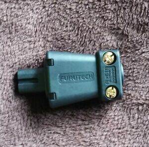 FURUTECH FI-8N GOLD FIG. 8 CONNECTOR ****OPENED BOX****