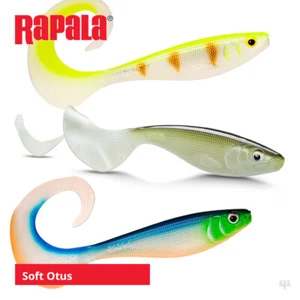 Rapala Soft Otus Lures - Pike Perch Zander Muskie Catfish Predator Fishing - Picture 1 of 21