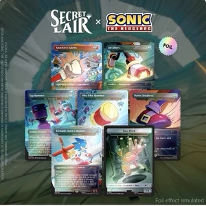 MTG Secret Lair x Sonic: Turbo Gear Foil Edition IN HAND - Bild 1 von 2