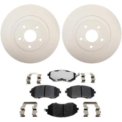 KIT-210513-772 Raybestos kits de disco de freio e pastilhas conjunto de 2 rodas dianteiro para Forester - Imagem 1 de 4