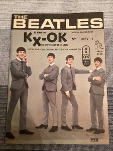 Vintage  Rare Beatles St Louis Radio Station KX-OK 1964 Concert Booklet - Picture 1 of 6