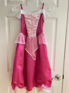 Vestido Princesa Disney Aurora Personalizado Rosa Talla 7-8 Años - Imagen 1 de 7