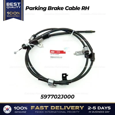 ⭐Genuino⭐ Cable de freno de estacionamiento diestro 597702J000 para Kia Borrego Foto 1 de 2