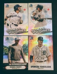 2021 Bowman Chrome INSERTS Dawn of Glory / 40-Man Futures / Summer Camp U Pick