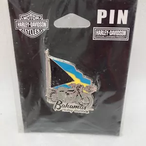 HARLEY DAVIDSON DEALER DEALER SAMMLERSTÜCK WESTE JACKE PIN BAHAMAS - Bild 1 von 2