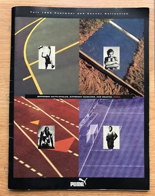 Colección de calzado y fútbol Puma otoño 1994 catálogo de distribuidores Foto 1 de 4